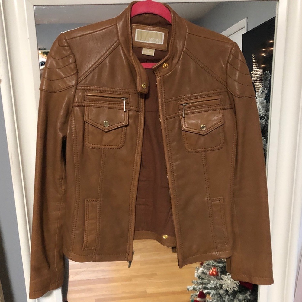 Michael Kors leather jacket